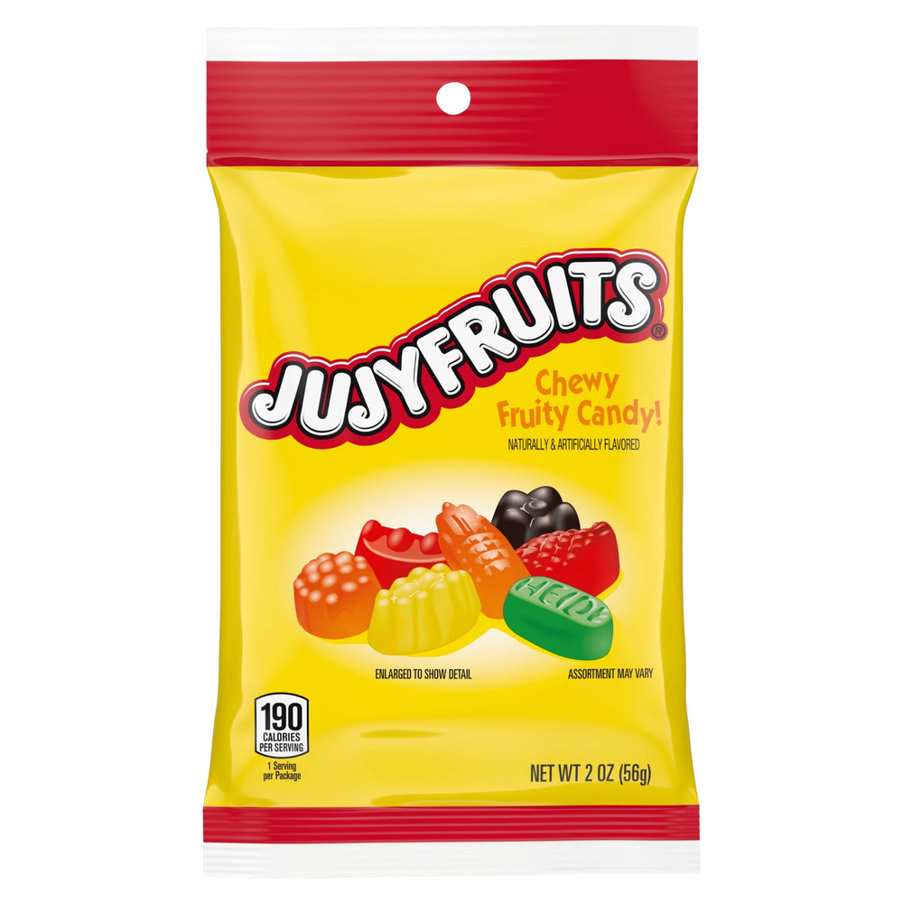 Jujyfruits Fruit Candies Peg · Caramelos · 59 g · bolsa