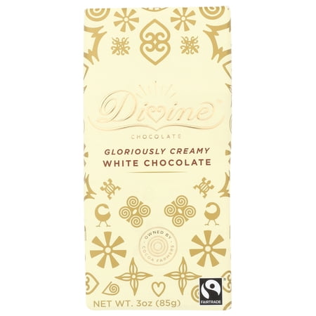 Divine Bar White Chocolate · Caramelos · 85 g