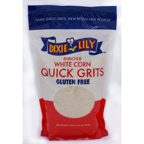 Dixie Lilly Enriched White Corn Grits Gluten Free · Cereal · 567 g