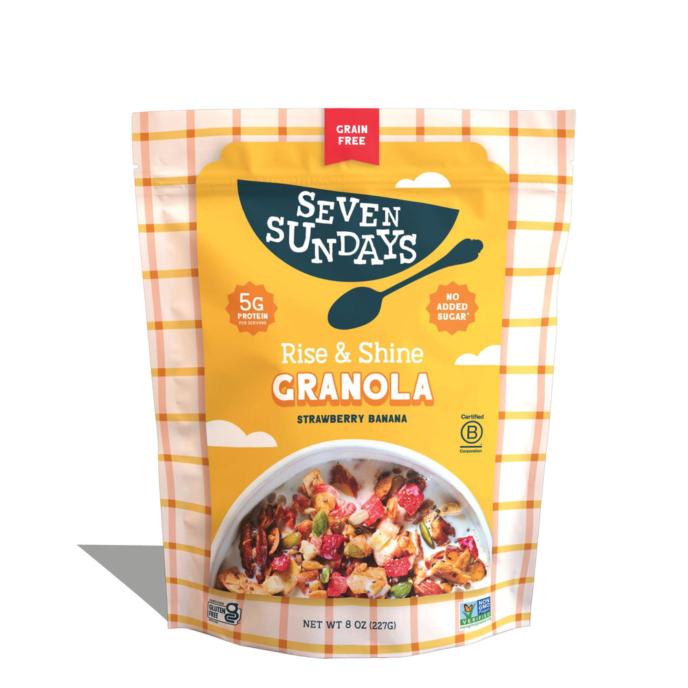 Seven Sundays Grain-Free Strawberry Banana Nut with Nuts Gluten-Free · Granola · bolsa