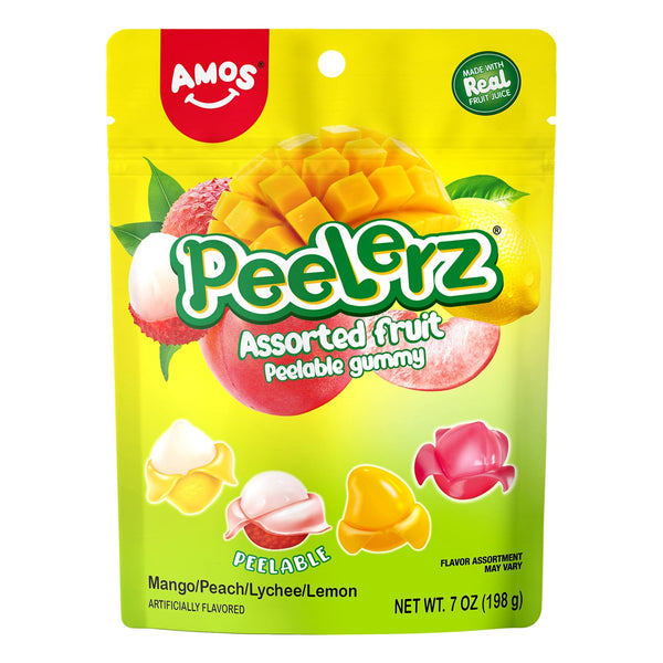 AMOS Peelerz Variety Pack Peelable Gluten · Gomitas · 198 g · bolsa