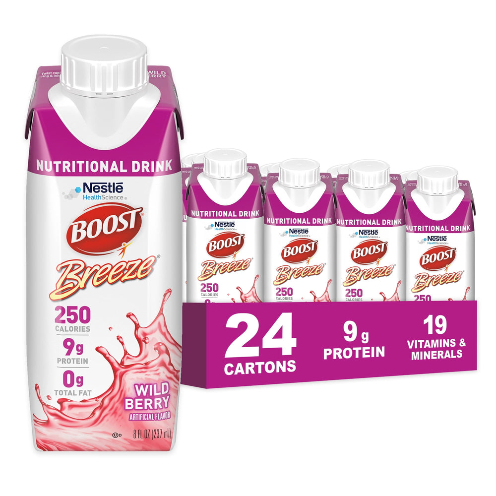 Nestlé BOOST Breeze · Bebida nutritiva · 24 × 237 ml