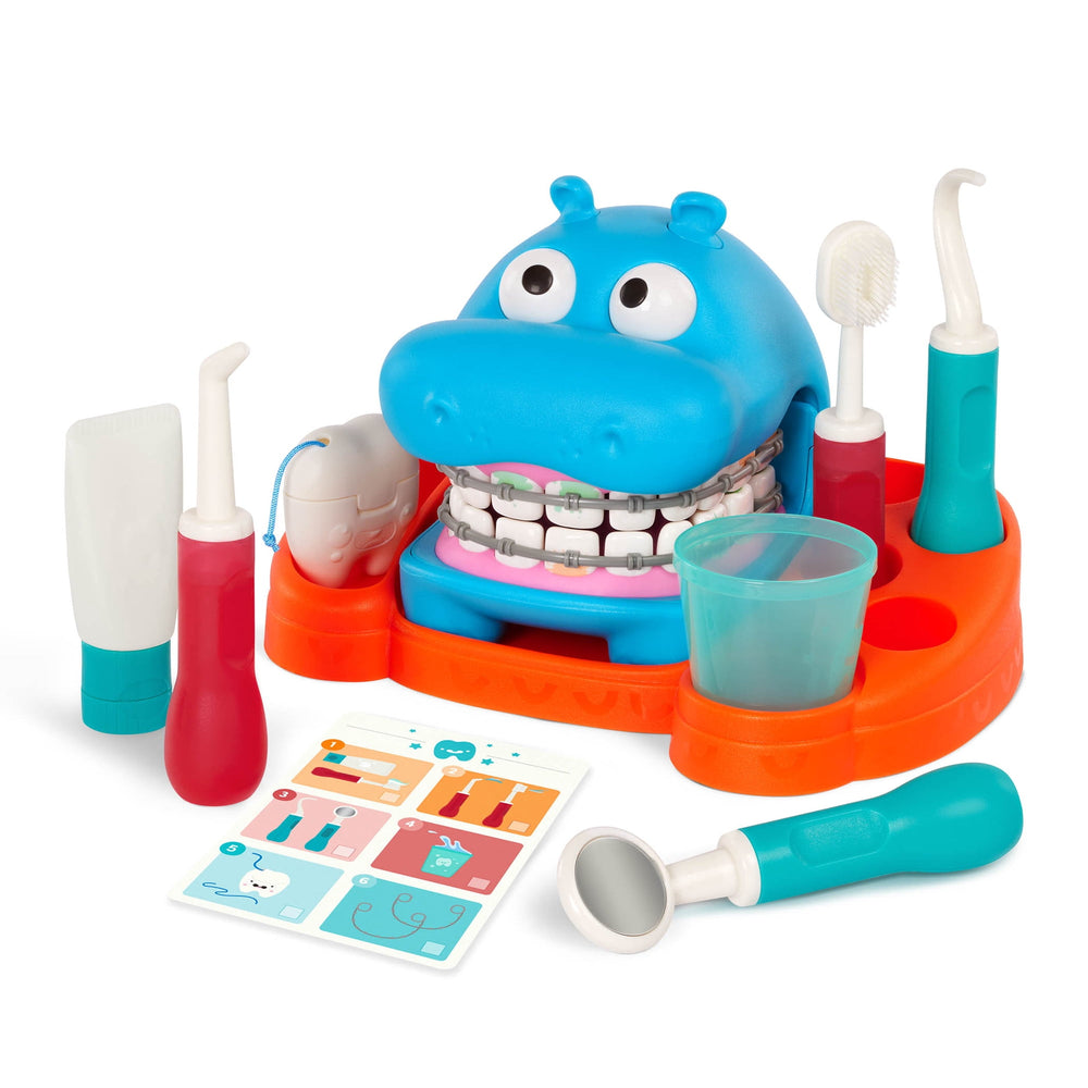 Battat Hippodontist · Juego de dentista infantil · Set completo