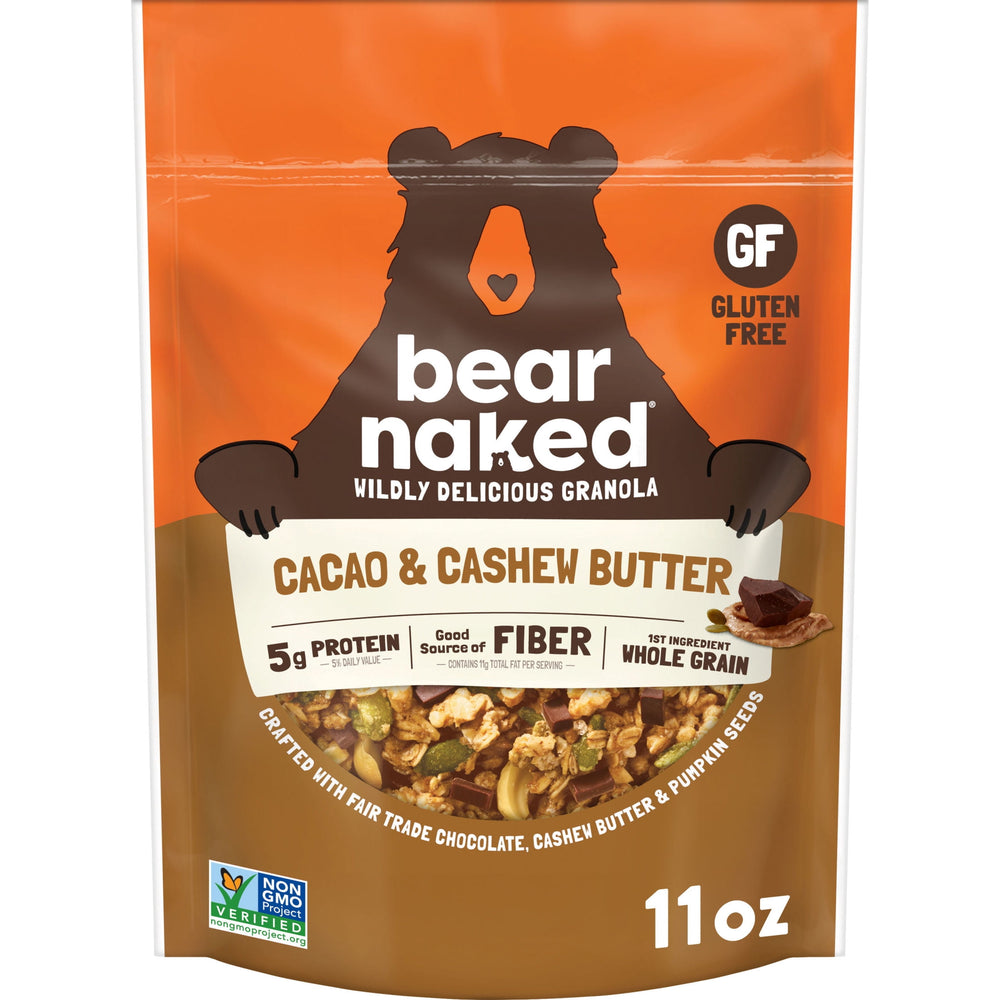 Bear Naked Cacao & Cashew Butter · Granola · 5 g · bolsa