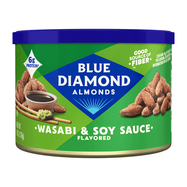 Blue Diamond Wasabi & Soy Sauce · Almendras · 170 g