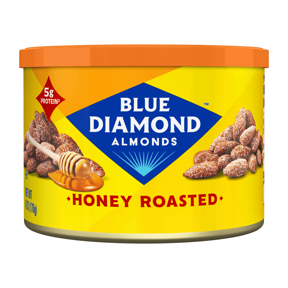 Blue Diamond Honey Roasted · Nueces · 170 g · bote