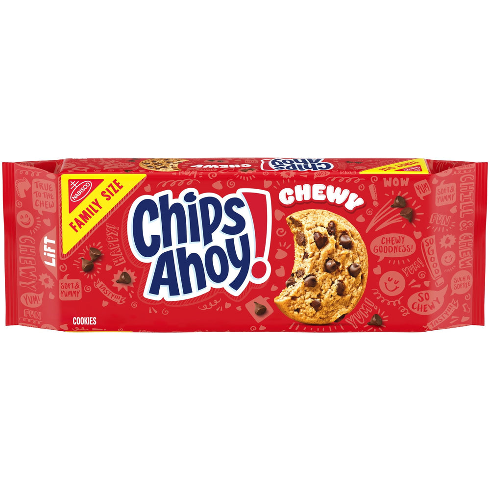 AHOY! Fudgy Chocolate Chip · Galletas · 553 g · tamaño familiar