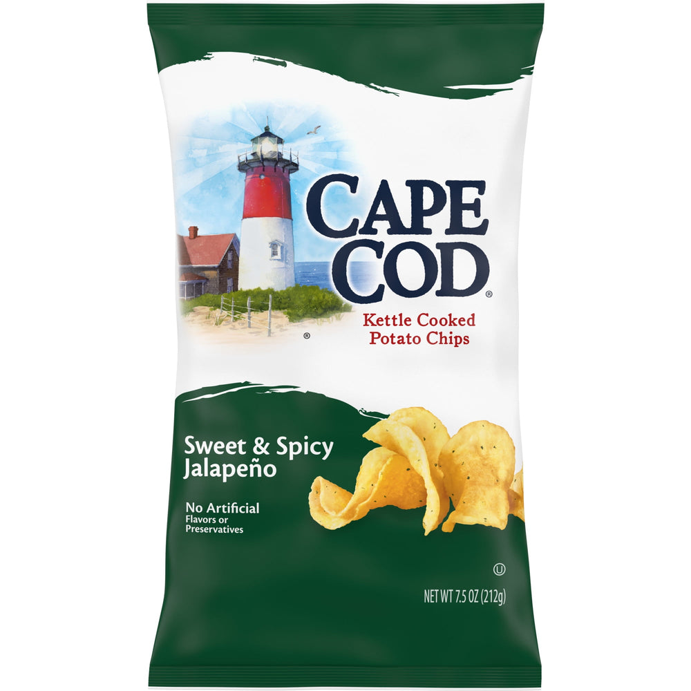 Cape Cod Sweet & Spicy Jalapeno · Papas · 213 g · bolsa
