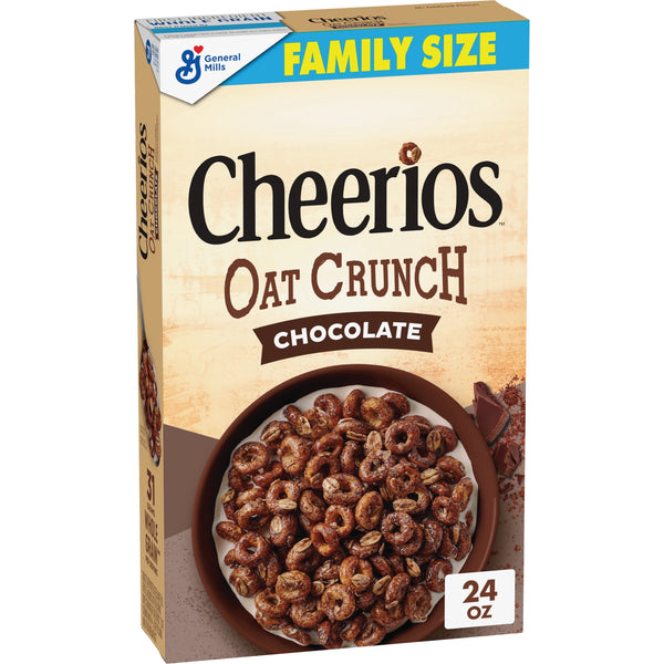 Cheerios Oat Crunch Chocolate · Cereal · 680 g · tamaño familiar