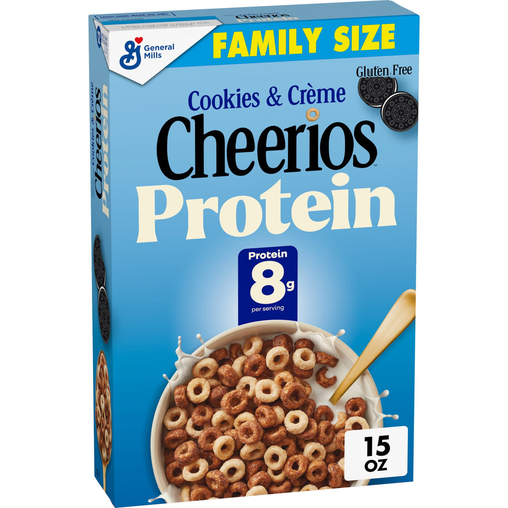 Cheerios Protein and Crème · Cereal · 8 g · tamaño familiar