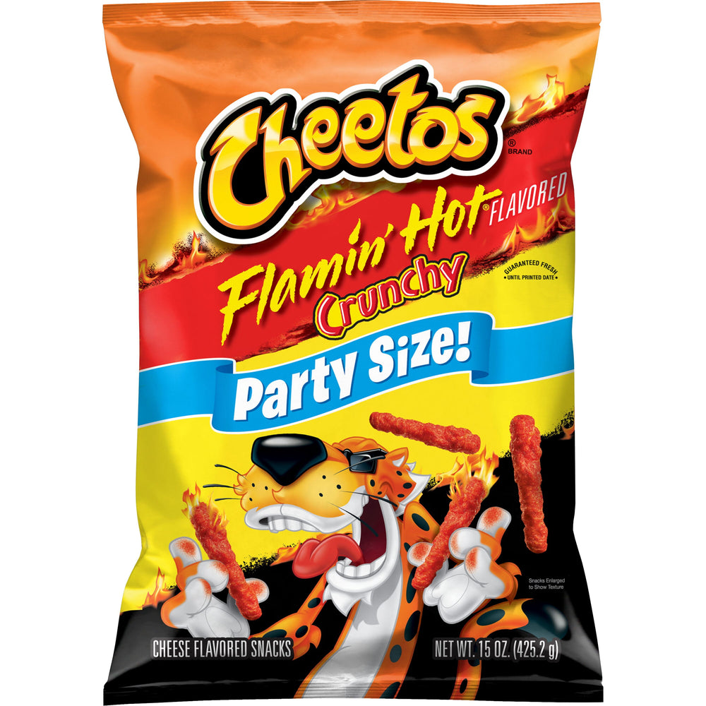 Cheetos Cheese Flamin Hot · Frituras · 425 g · bolsa · tamaño fiesta