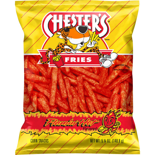 Chester's Fries Flamin' Hot Corn · Frituras · 149 g · bolsa