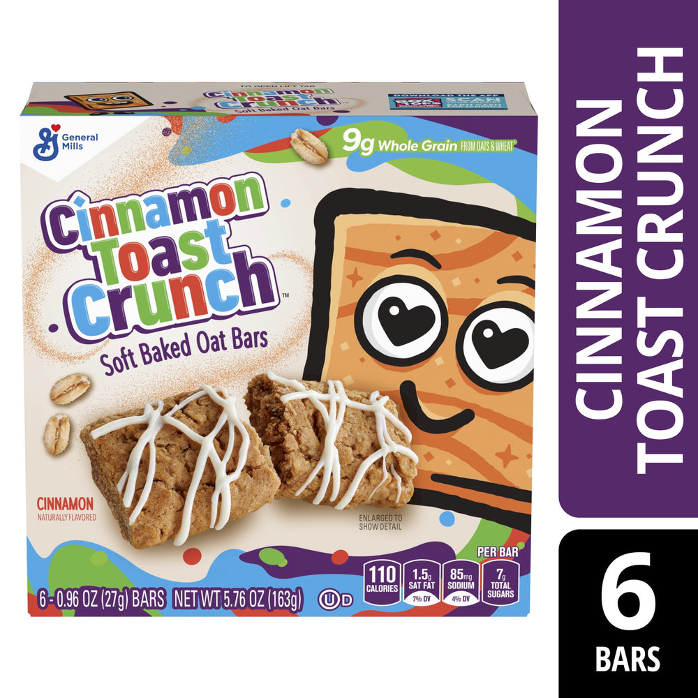 Cinnamon Toast Crunch Oat · Snack salado · 6 pzas de 163 g