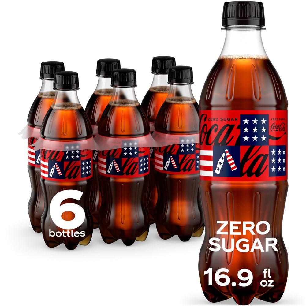 Coca-Cola Zero Sugar · Refresco · 6 botellas de 500 ml