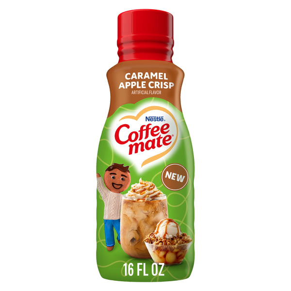 Coffee mate Caramel Apple Crisp sin gluten · Crema para café · 473 ml