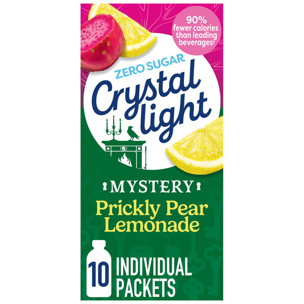 Crystal Light Prickly Pear Lemonade · Polvo para agua · 10 sobres, 37 g