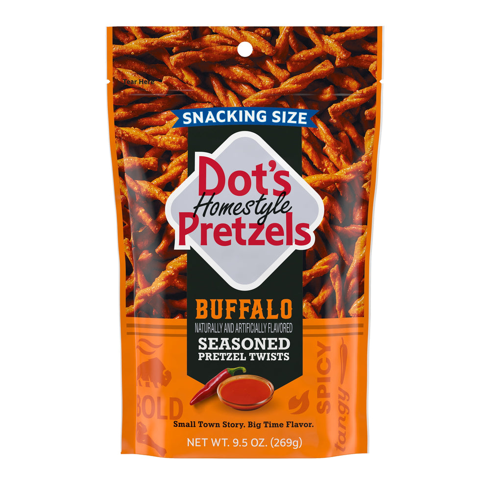 DOT'S Homestyle Buffalo Snacking Size Seasoned Pretzel · Pretzels · 269 g · bolsa