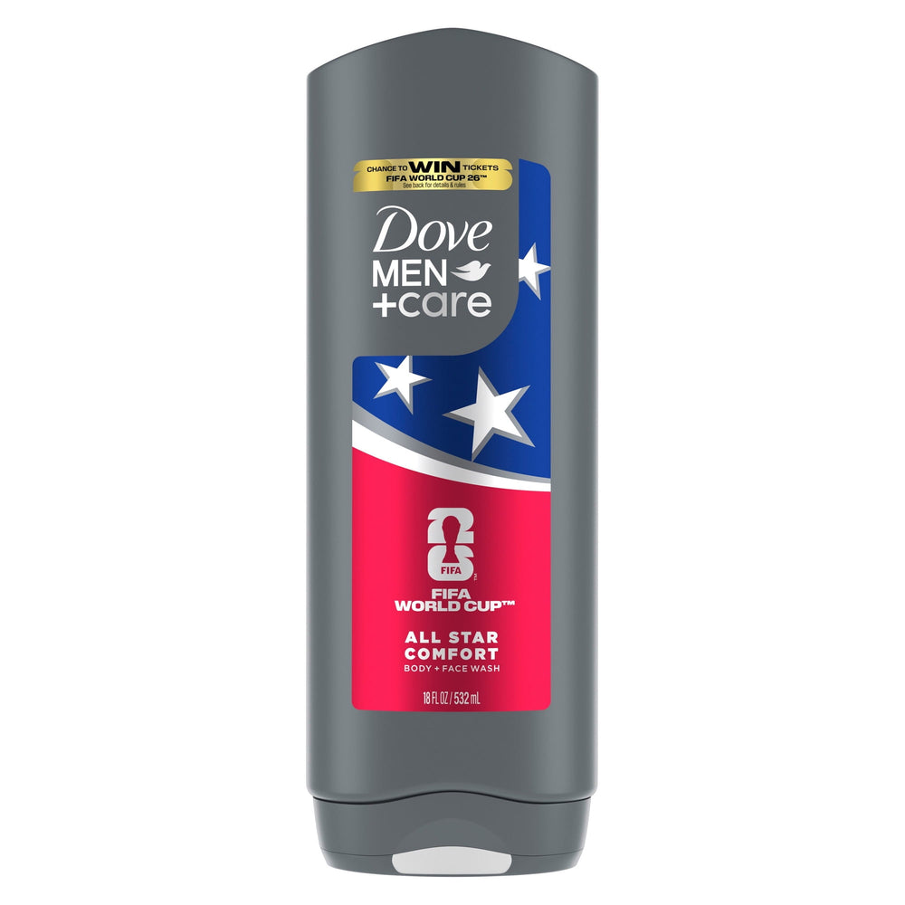Dove Men+Care FIFA All Star Comfort · Gel de baño y cara · 532 ml