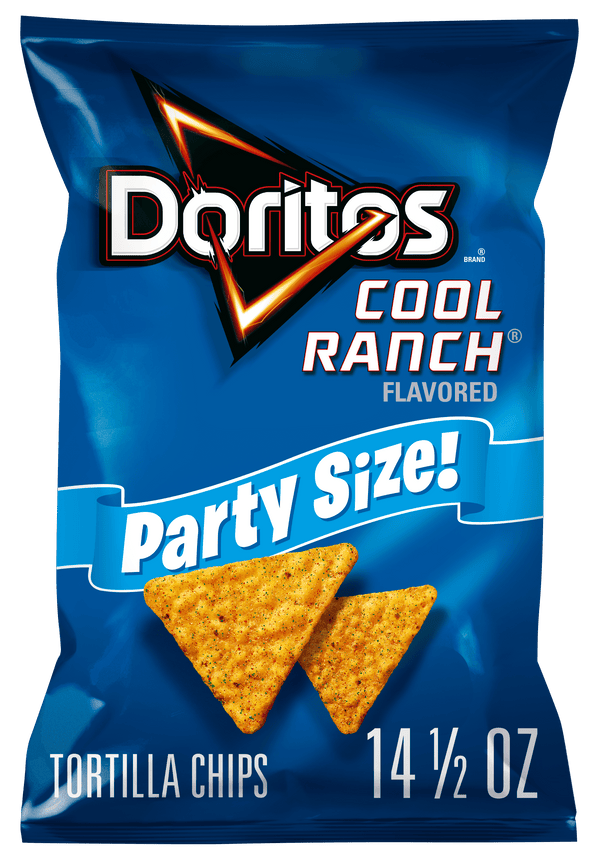Doritos Cool Ranch · Totopos · 411 g · bolsa · tamaño fiesta