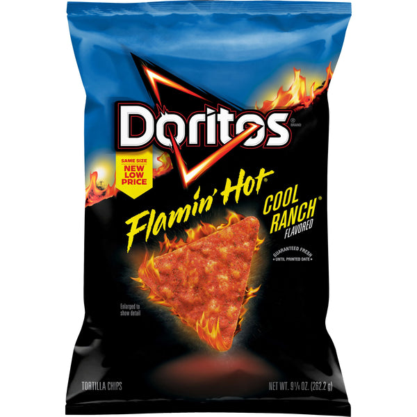 Doritos Flamin' Hot Cool Ranch · Totopos · 262 g · bolsa
