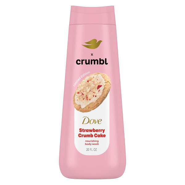 Dove x Crumbl Strawberry Cookie · Gel de baño · 591 ml