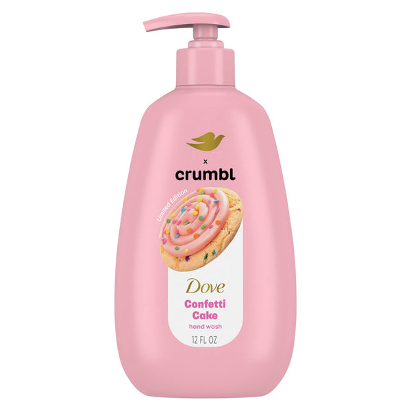 Dove x Crumbl Funfetti Birthday Cookie · Jabón líquido para manos · 355 ml