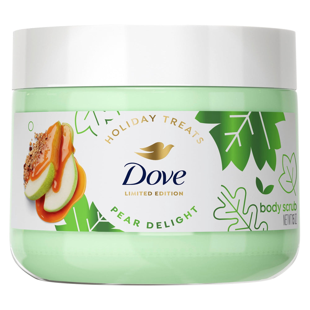Dove Holiday Treats Pear Delight · Exfoliante corporal · 425 g