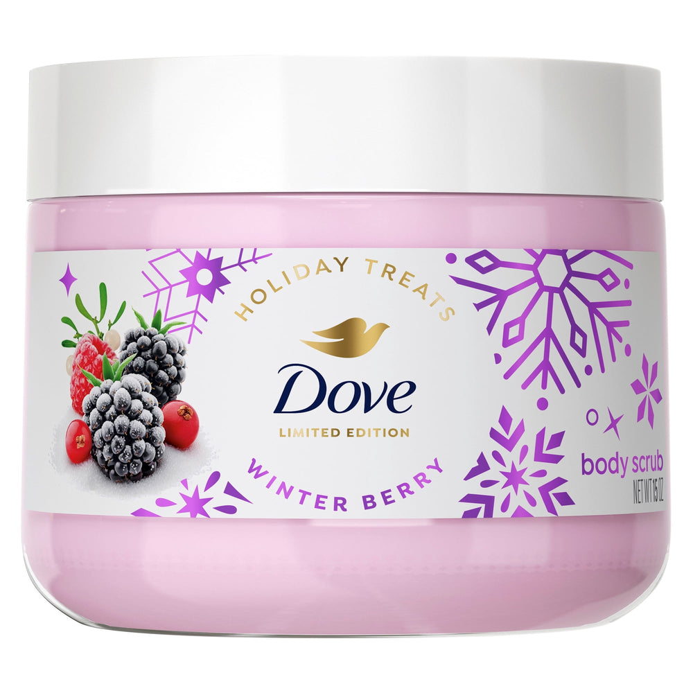 Dove Holiday Treats Winter Berry · Exfoliante corporal · 425 g