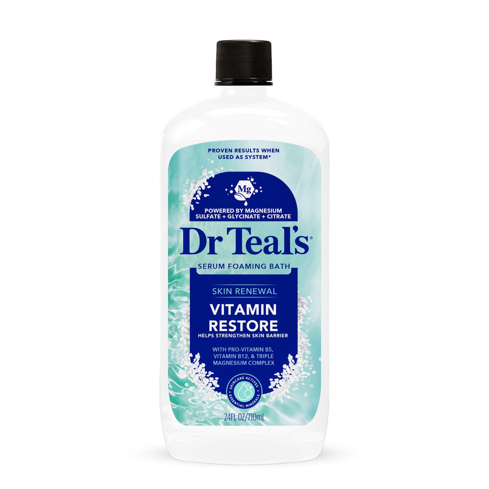 Dr Teal's Vitamin Restore · Baño espumoso · 710 ml