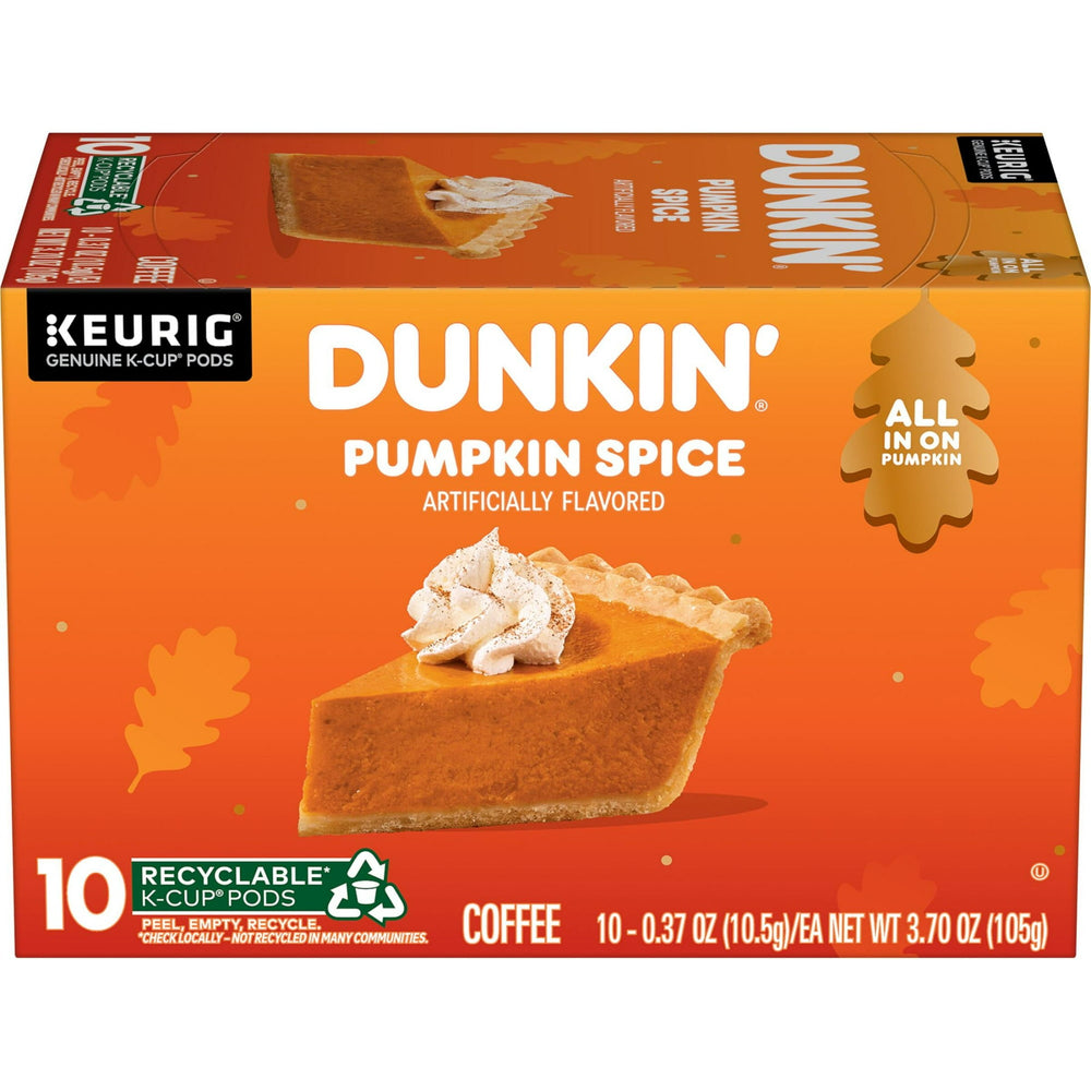 Dunkin' Pumpkin Spice · Cápsulas de café · 10 unidades (105 g)