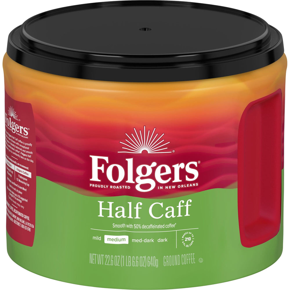Folgers Half Caff · Café molido · 640 g