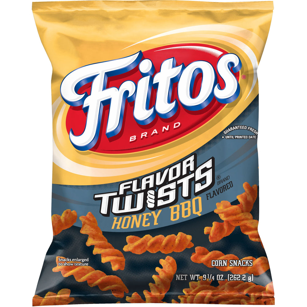 Fritos Twists Honey BBQ Corn · Frituras · 262 g · bolsa