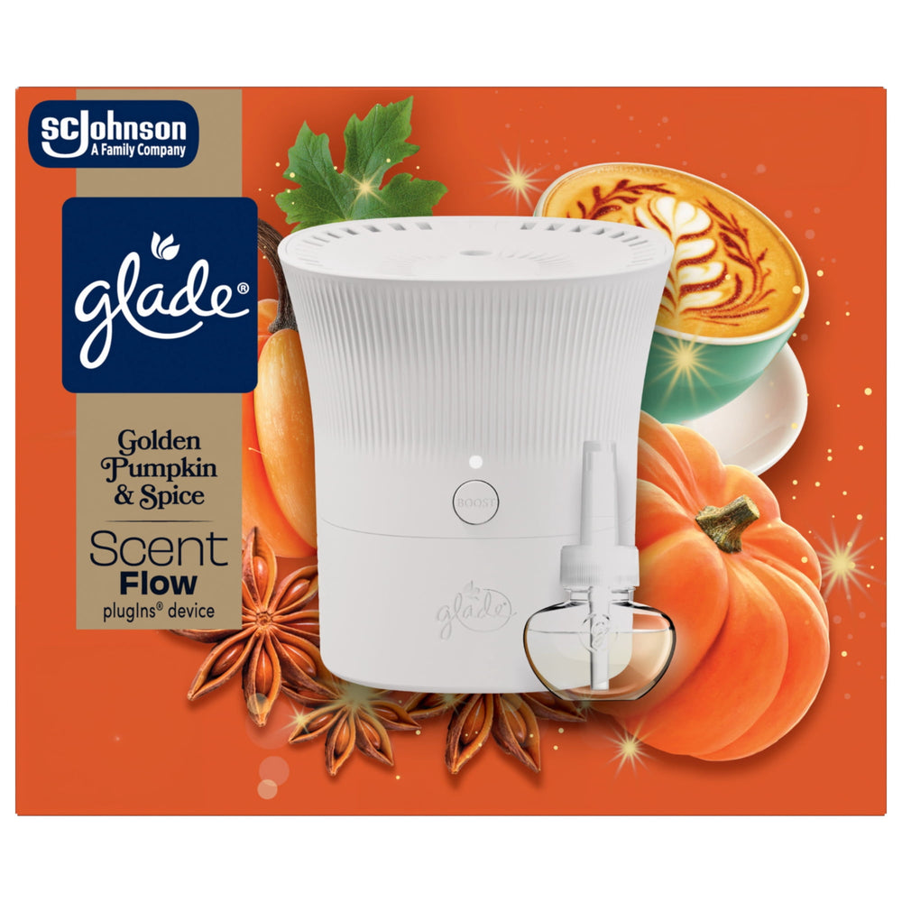 Glade ScentFlow Pumpkin Spice · Ambientador enchufable · 20 ml