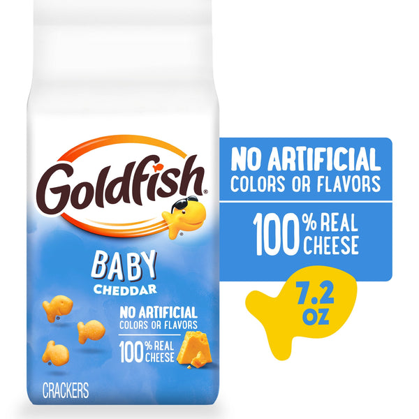 Goldfish Baby Cheddar · Galletas · 204 g · bolsa
