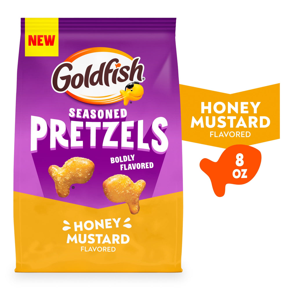 Goldfish Honey Mustard Seasoned · Pretzels · 227 g · bolsa