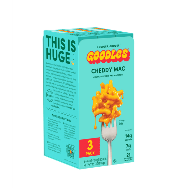 Goodles Cheddy Mac · Macarrones con queso · 510 g
