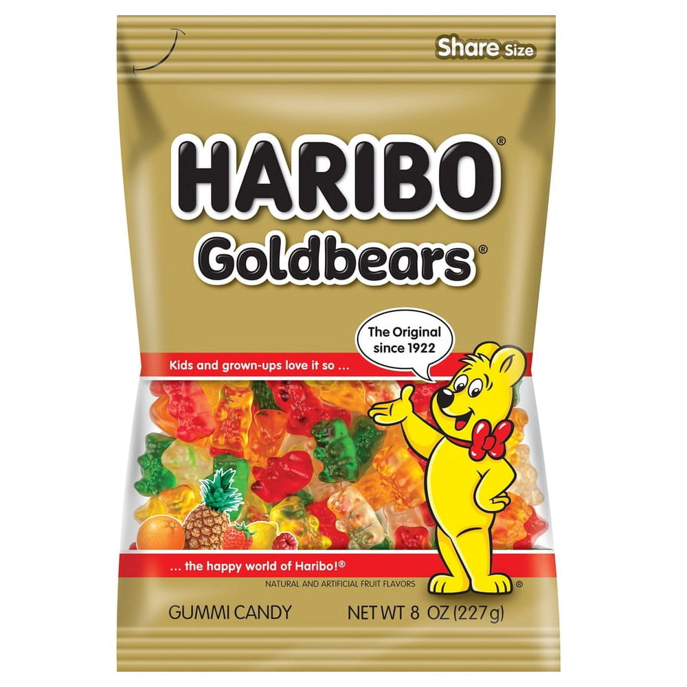 HARIBO Goldbears Original · Gomitas · 227 g · bolsa · tamaño para compartir