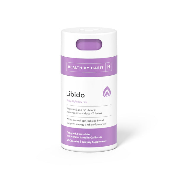 Health by Habit Libido · Suplemento energético · 60 cápsulas