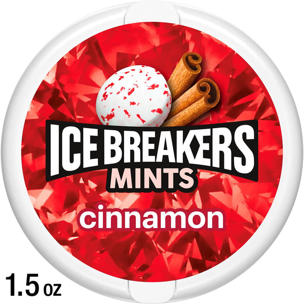 Ice Breakers Cinnamon Puck · Chicles y mentas · 43 g
