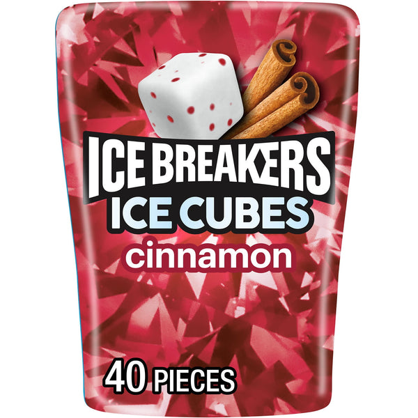 Ice Breakers Ice Cubes Cinnamon · Chicles y mentas · 40 pzas de 92 g