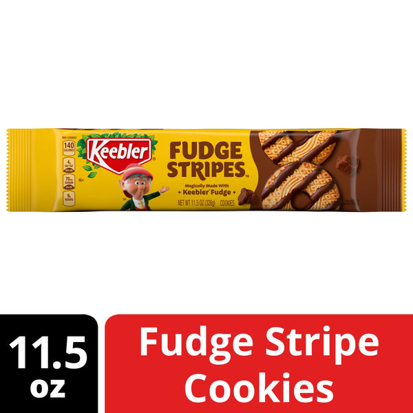 Keebler Fudge Stripes Original Coated in Keebler Fudge · Galletas · 326 g
