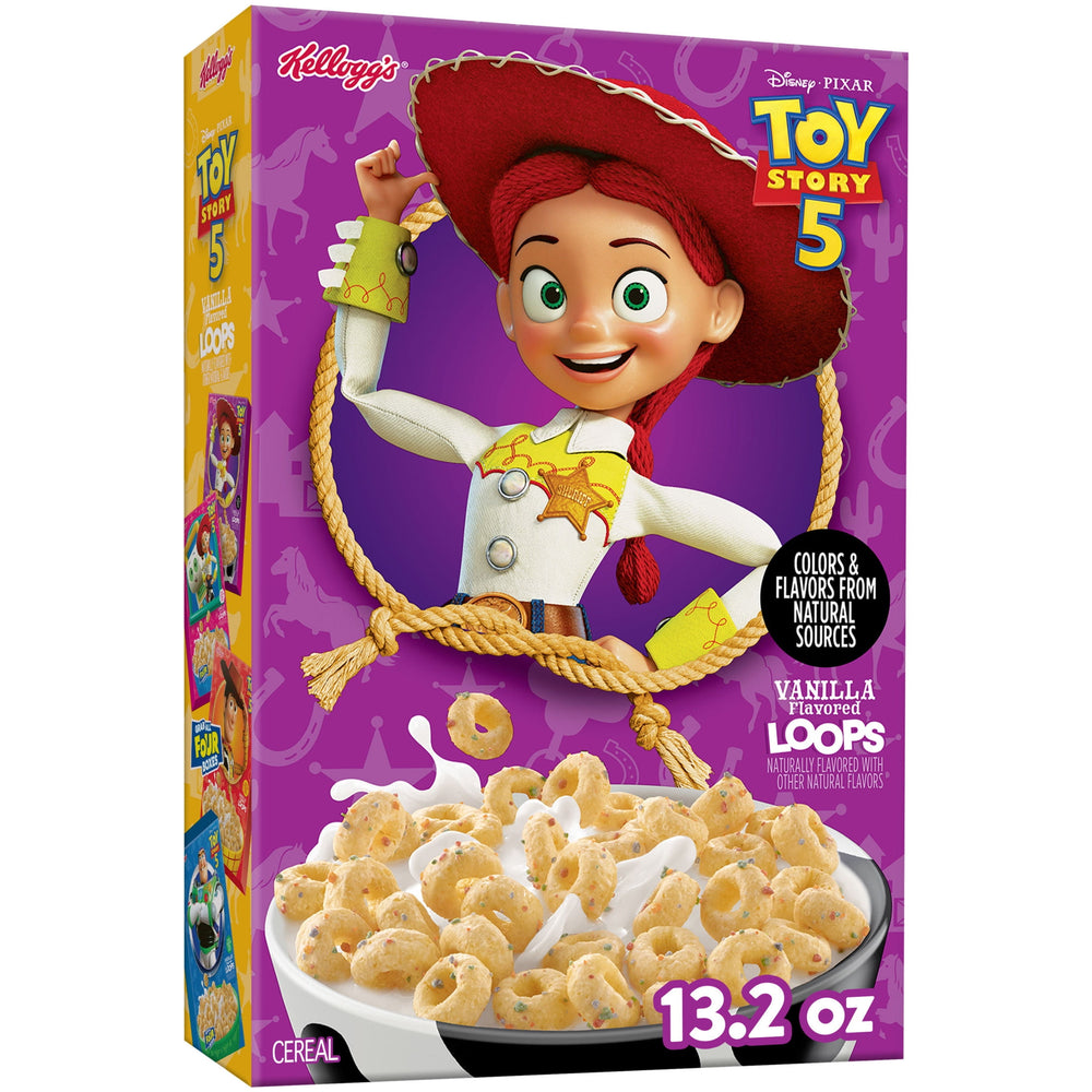 Kellogg's Toy Story 5 Vanilla Loops Edición Limitada · Cereal · 374 g