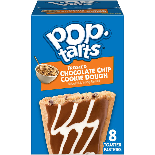 Pop-Tarts Chocolate Chip Cookie Dough · Pastelitos · 8 piezas, 383 g