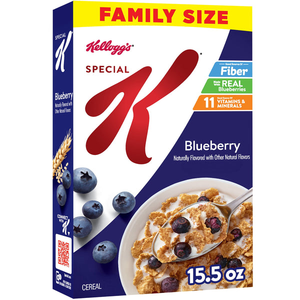 Kellogg's Special K Blueberry · Cereal · 439 g · tamaño familiar