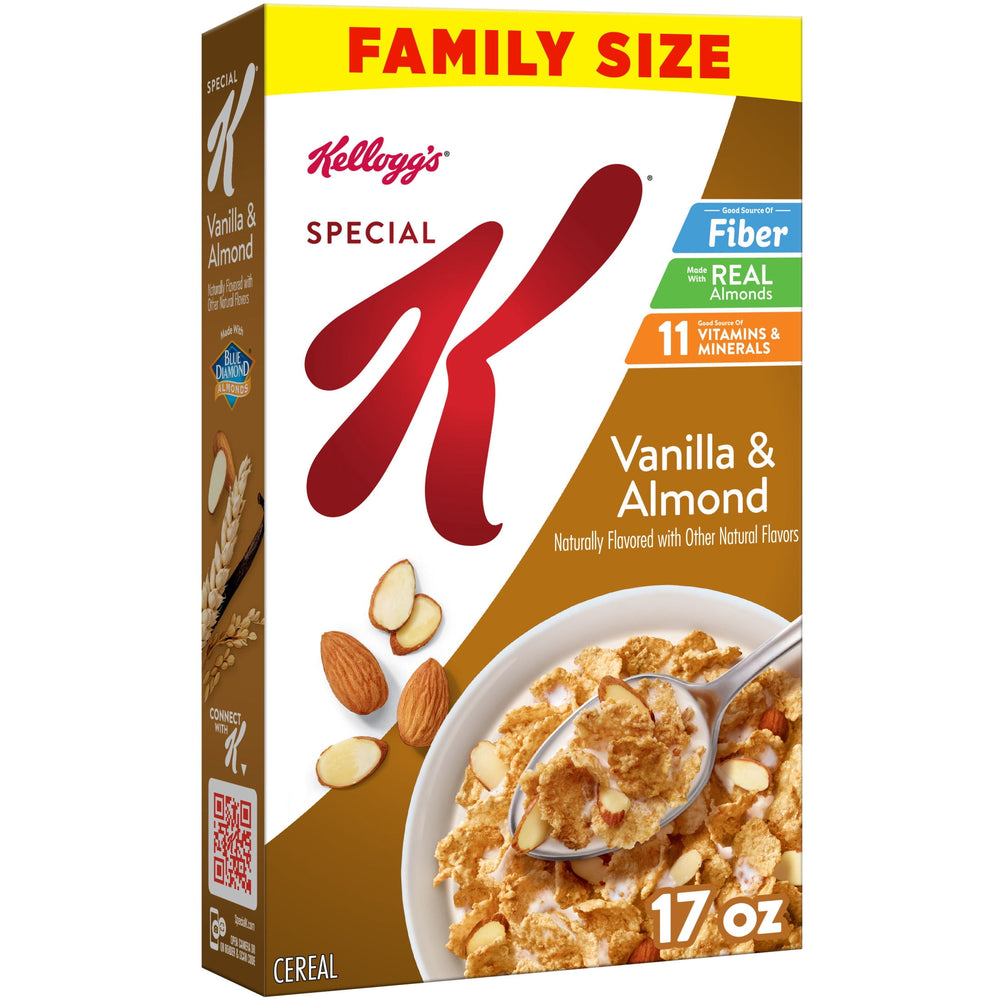 Kellogg's Special K Vanilla and Almond · Cereal · 482 g · tamaño familiar