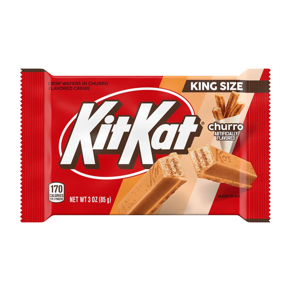 Kit Kat Churro Wafer Bar · Barra · 85 g · tamaño king