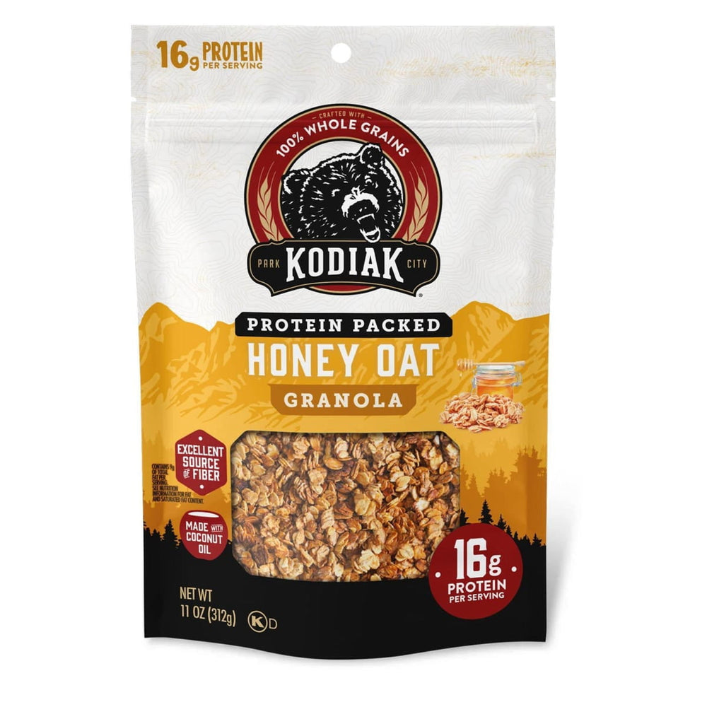 Kodiak Protein-Packed Honey Oat Protein Bag Ready to Eat · Granola · 312 g · bolsa