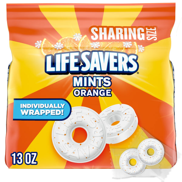 Life Savers Orange Breath Mint Sharing · Caramelos · 369 g · bolsa