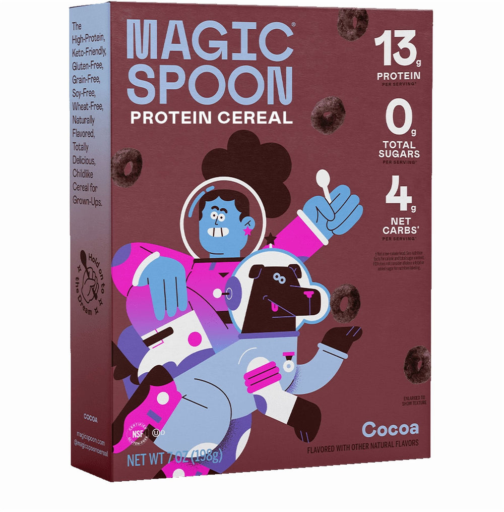 Magic Spoon Cocoa Grain-Free · Cereal · 198 g · caja