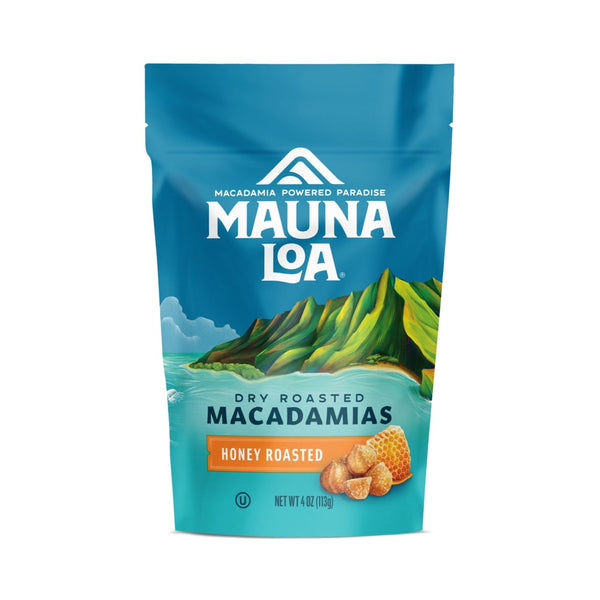 Mauna Loa Honey Roasted Macadamia Nuts · Frutos secos · 113 g · bolsa
